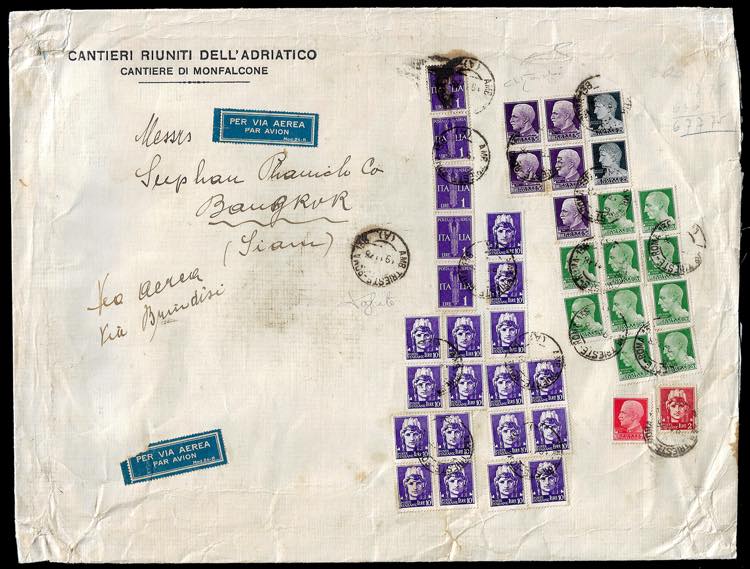 1938 - 50 lire cinque esemplari, ... 