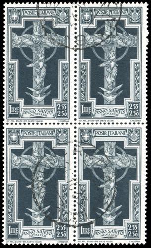 1933 - 2,55+2,50 lire Anno Santo ... 