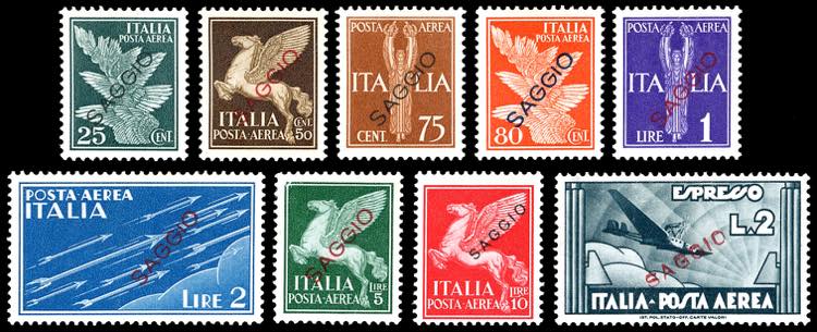 1930/1934 - Imperiale posta aerea, ... 