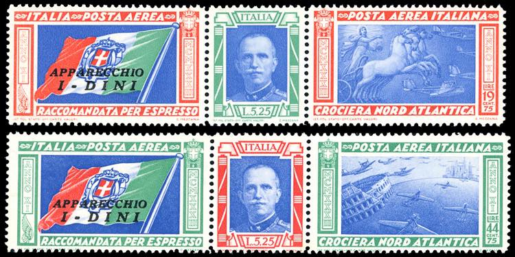 1933 - Trittici I-DINI (51F/52F), ... 