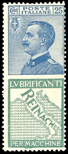 1924 - 25 cent. Reinach (7), ... 