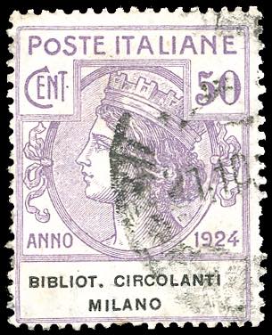 BIBLIOT.CIRCOLANTI MILANO 1924 - ... 