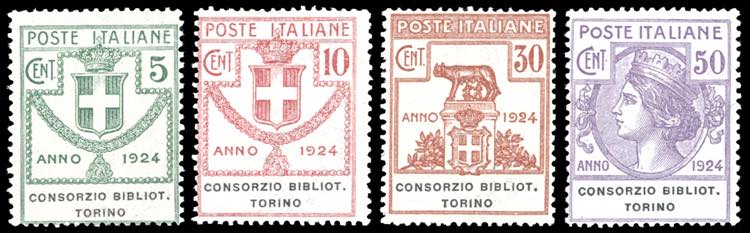 CONSORZIO BIBLIOT.TORINO 1924 - ... 