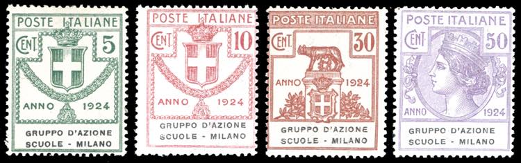 GRUPPO DAZIONE SCUOLE-MILANO 1924 ... 
