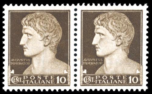 1944 - 10 cent. soprastampa G.N.R. ... 