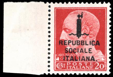 1944 - 20 cent. carminio ... 