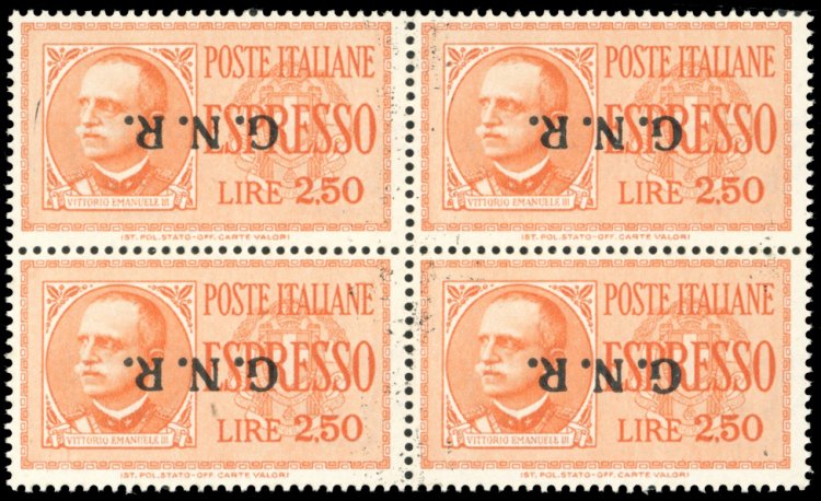1943 - 2,50 lire soprastampa ... 