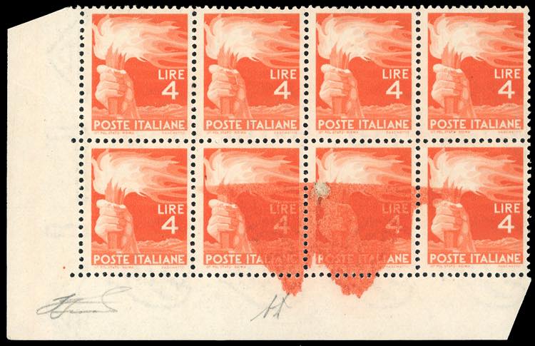 1946 - 4 lire Democratica (554), ... 