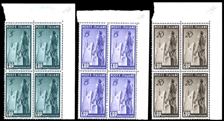 1949 - ERP, serie completa ... 