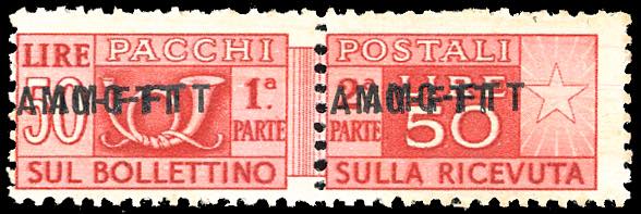 PACCHI POSTALI 1949 - 50 lire, ... 
