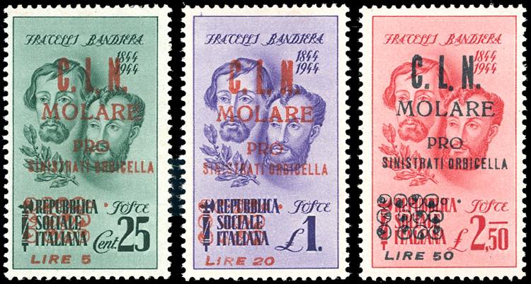 MOLARE 1945 - Fratelli Bandiera ... 