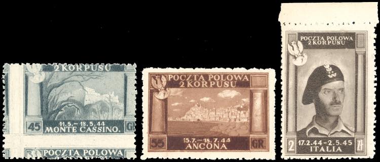 1946 - Vittorie polacche, carta ... 