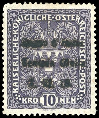 VENEZIA GIULIA 1918 -10 corone ... 