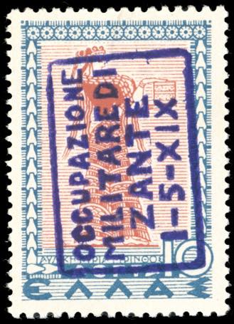 ZANTE 1941 - 10 d. Mitologica ... 