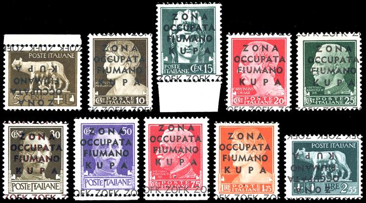 ZONA FIUMANO KUPA 1941 - Imperiale ... 