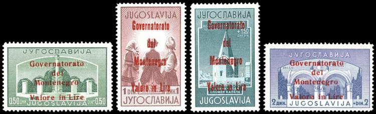 MONTENEGRO 1942 - Legionari, ... 