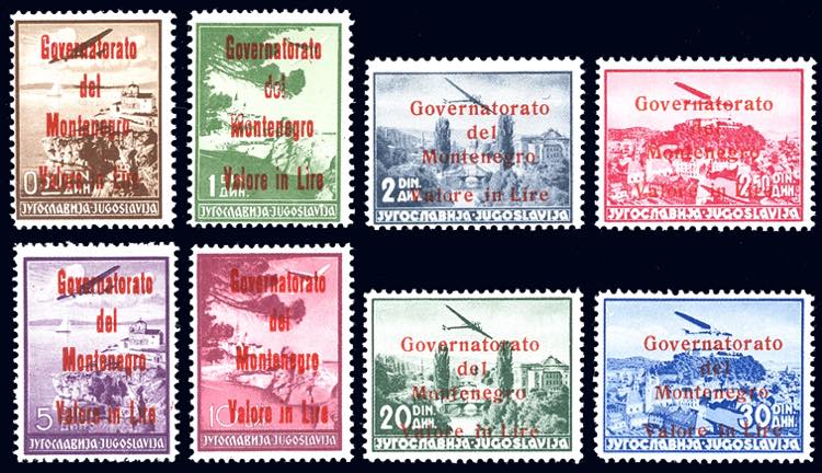MONTENEGRO POSTA AEREA 1942 - ... 
