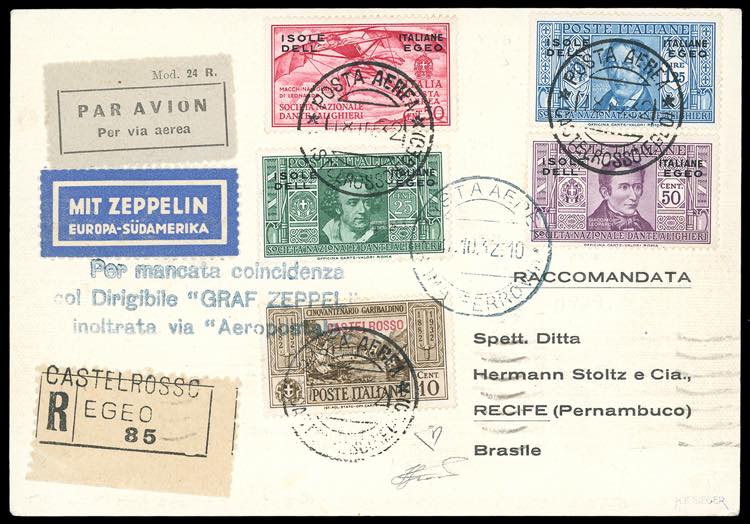 POSTA AEREA 1932 - 10 cent. posta ... 