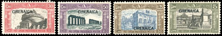 1929 - Milizia II emissione, ... 