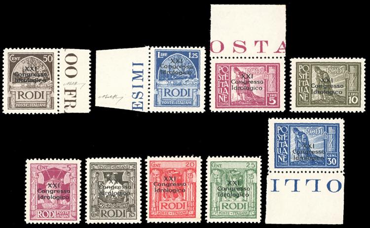 1930 - Soprastampati XXI ... 