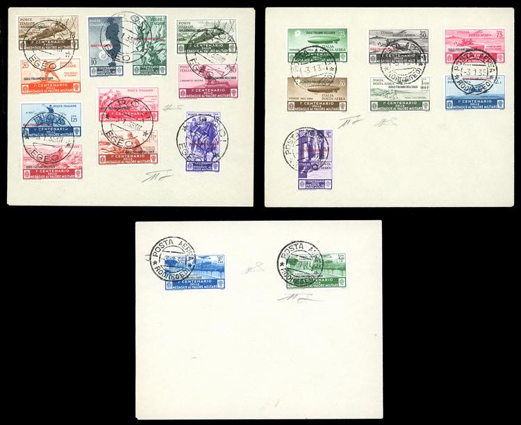 1934 - Medaglie al valore, serie ... 