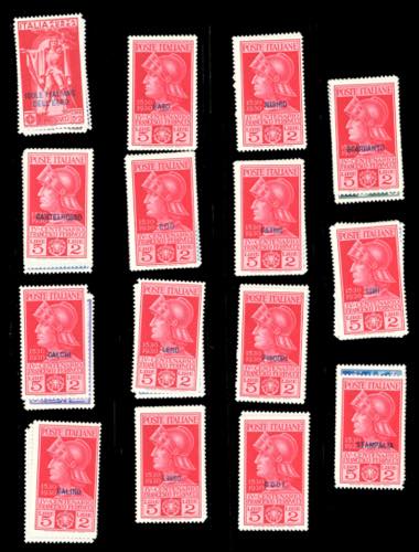 GIRO ISOLE EGEO 1930 - Ferrucci, ... 