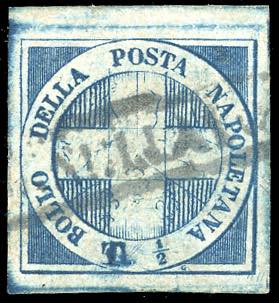1860 - 1/2 tornese azzurro, ... 