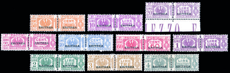 PACCHI POSTALI 1927/37 - Fascio al ... 