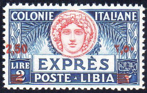 ESPRESSI 1933 - 2,50 su 2 lire ... 