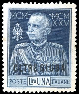 1925 - 1 lira Giubileo, dent. 13 ... 