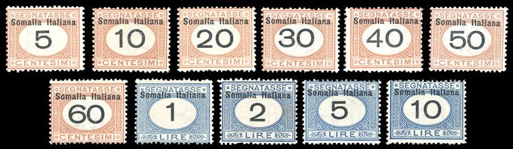 SEGNATASSE 1926 - Cifre nere, ... 