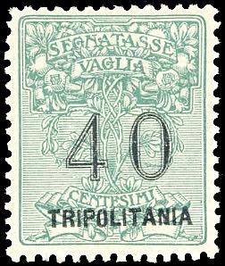 SEGNATASSE VAGLIA 1924 - 40 cent. ... 