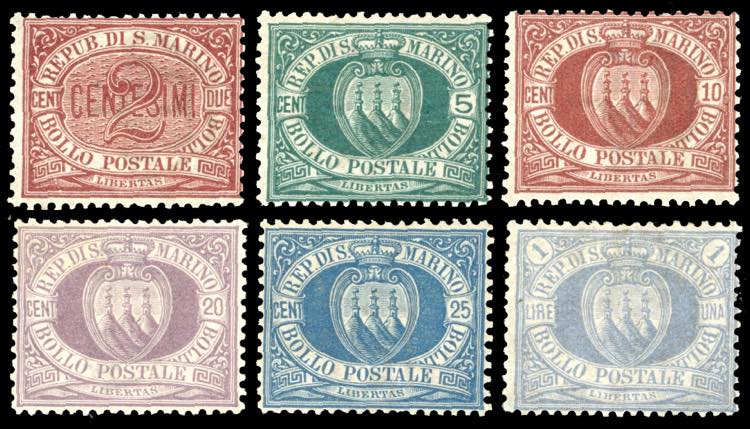 1894/99 - Cifra e Stemma, serie ... 