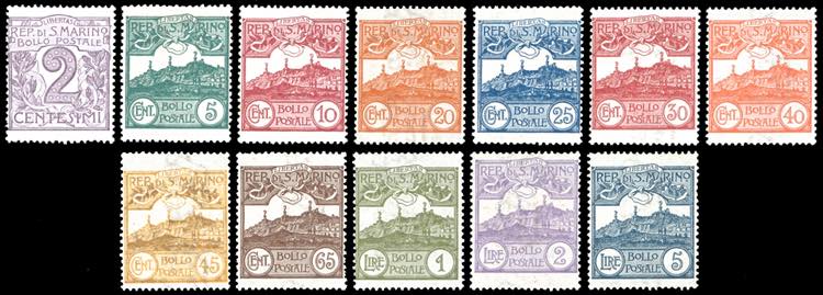 1903 - Cifra o veduta, serie ... 