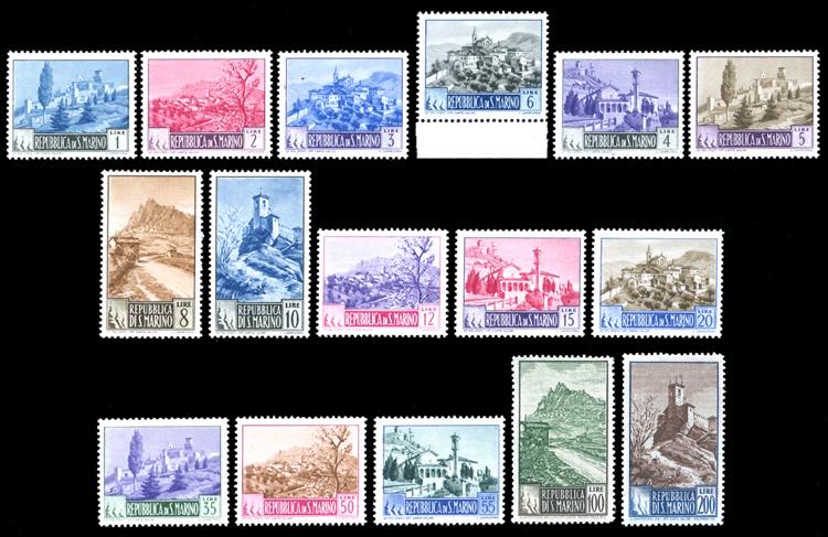 1933 - Paesaggi, serie completa ... 