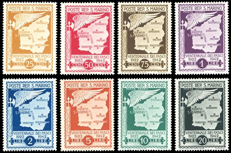 1943 - Ventennale dei Fasci, non ... 