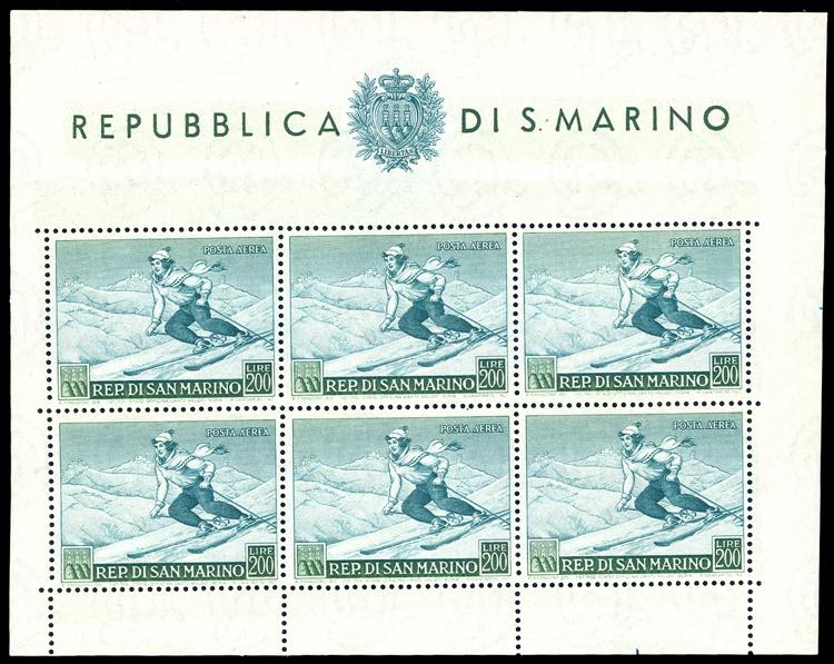 1953 - 200 lire Sciatrice, ... 