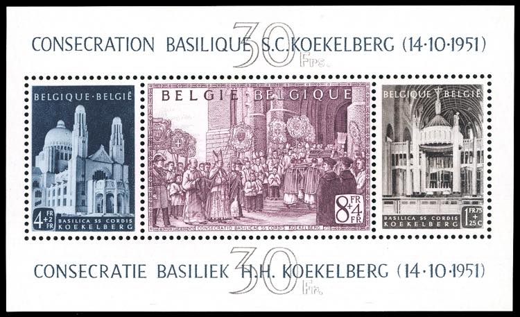 BELGIO FOGLIETTI 1952 - Basilica ... 