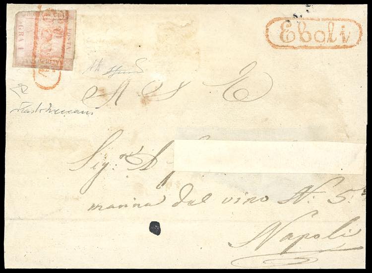 EBOLI, ovale rosso punti R3 - 1 ... 