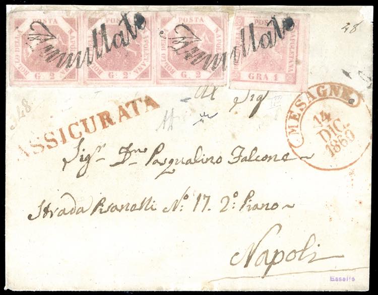 MESAGNE, svolazzo + cerchio in ... 