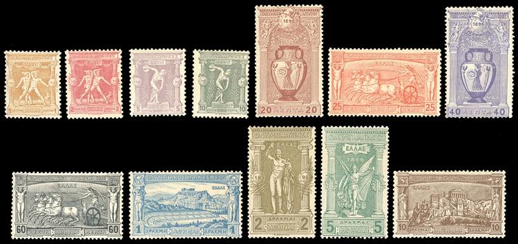 GRECIA 1896 - Olimpiadi, serie ... 