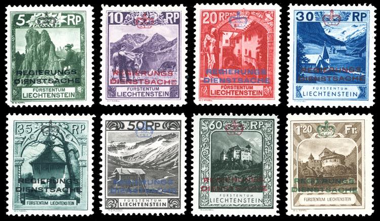 LIECHTENSTEIN SERVIZIO 1932 - ... 