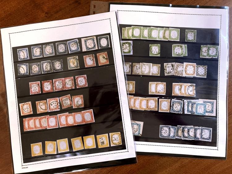 SARDEGNA 1855/1862 - Insieme di ... 