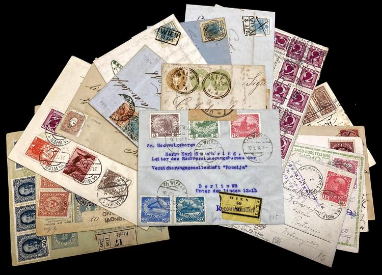 AUSTRIA 1850/1928 - Quattordici ... 