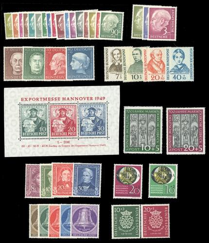 GERMANIA 1949/1954 - Piccolo ... 