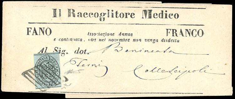 1852 - 1/2 baj grigio azzurro ... 