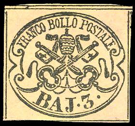 1863 - 3 baj bruno rosaceo chiaro, ... 