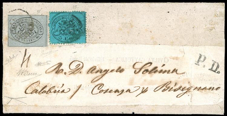 1869 - 3 cent. grigio II ... 