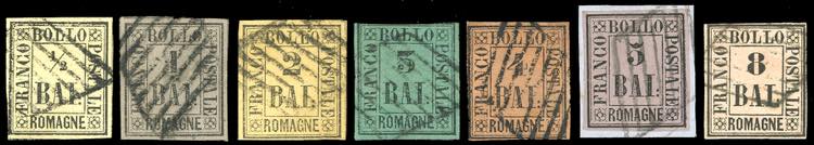 1860 - Sette esemplari ... 