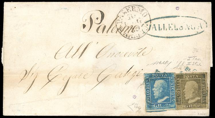 1859 - 1 grano bruno olivastro, I ... 